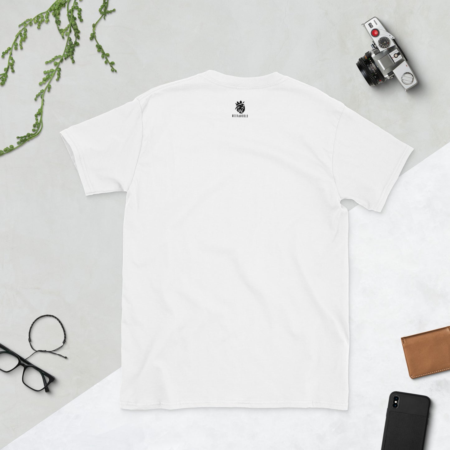 HOPE Short-Sleeve Unisex T-Shirt with Black Embroidery