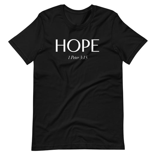 HOPE Unisex t-shirt DTG