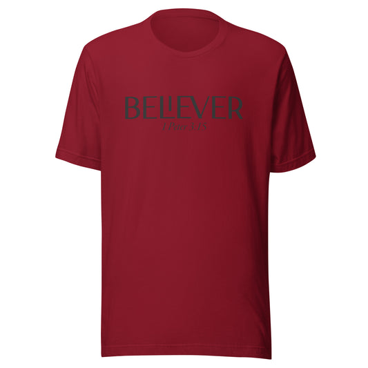 BELIEVER Unisex t-shirt DTG