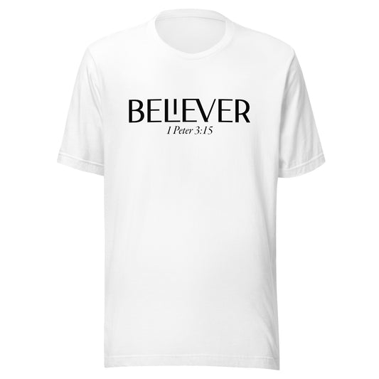 BELIEVER Unisex t-shirt DTG