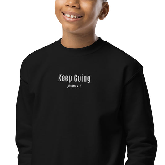 Keep Going Youth Crewneck Sweatshirt